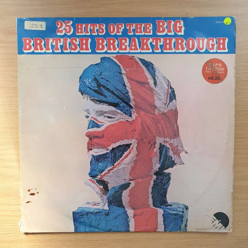 25 Hits Of The Big British Breakthrough - Double Vinyl LP Record  (VG+)