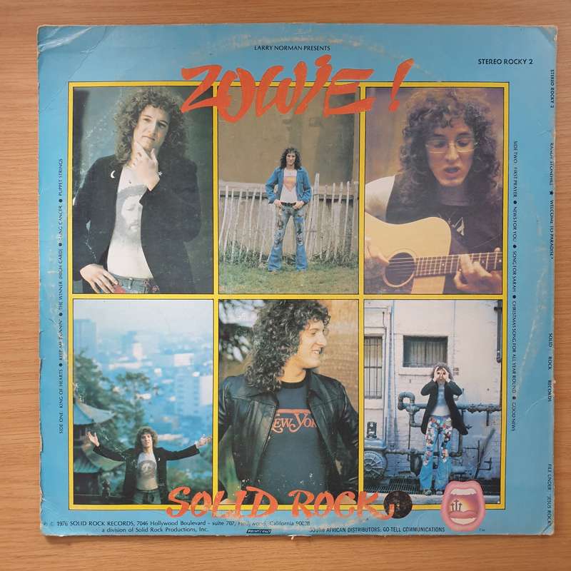 Randy Stonehill  Welcome To Paradise - Vinyl LP Record - Very-Good Quality (VG)  (verry)