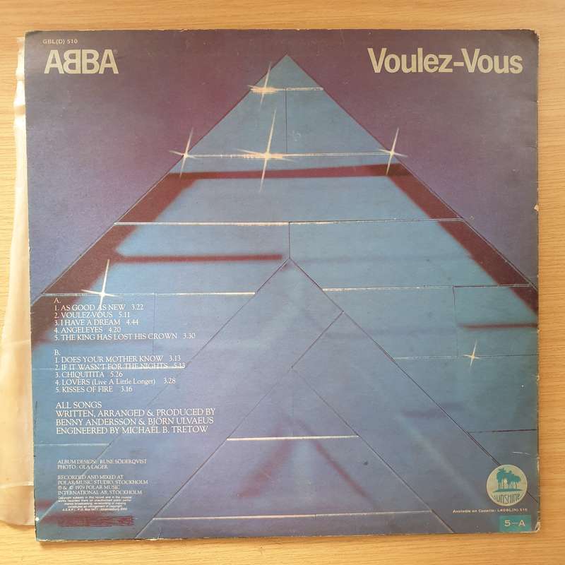 ABBA  Voulez-Vous (Rhodesia/Zimbabwe) - Vinyl LP Record - Very-Good+ Quality (VG+) (verygoodplus)