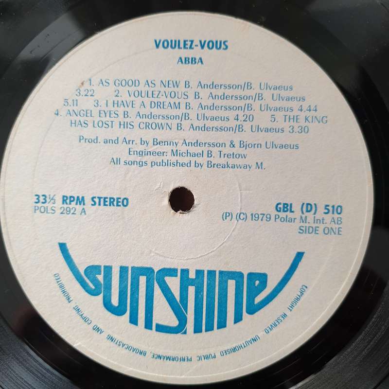 ABBA  Voulez-Vous (Rhodesia/Zimbabwe) - Vinyl LP Record - Very-Good+ Quality (VG+) (verygoodplus)