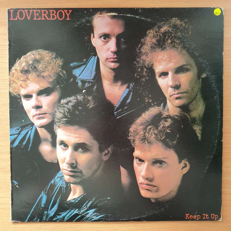 Loverboy  Keep It Up - Vinyl LP Record - Very-Good+ Quality (VG+) (verygoodplus)