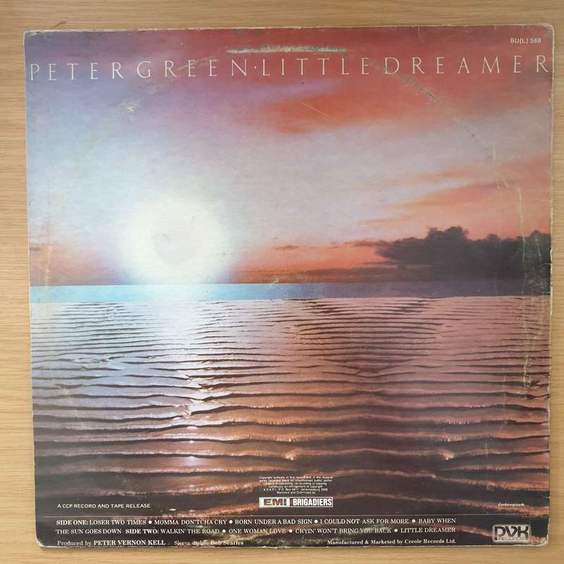 Peter Green  Little Dreamer - Vinyl LP Record - Very-Good+ Quality (VG+)