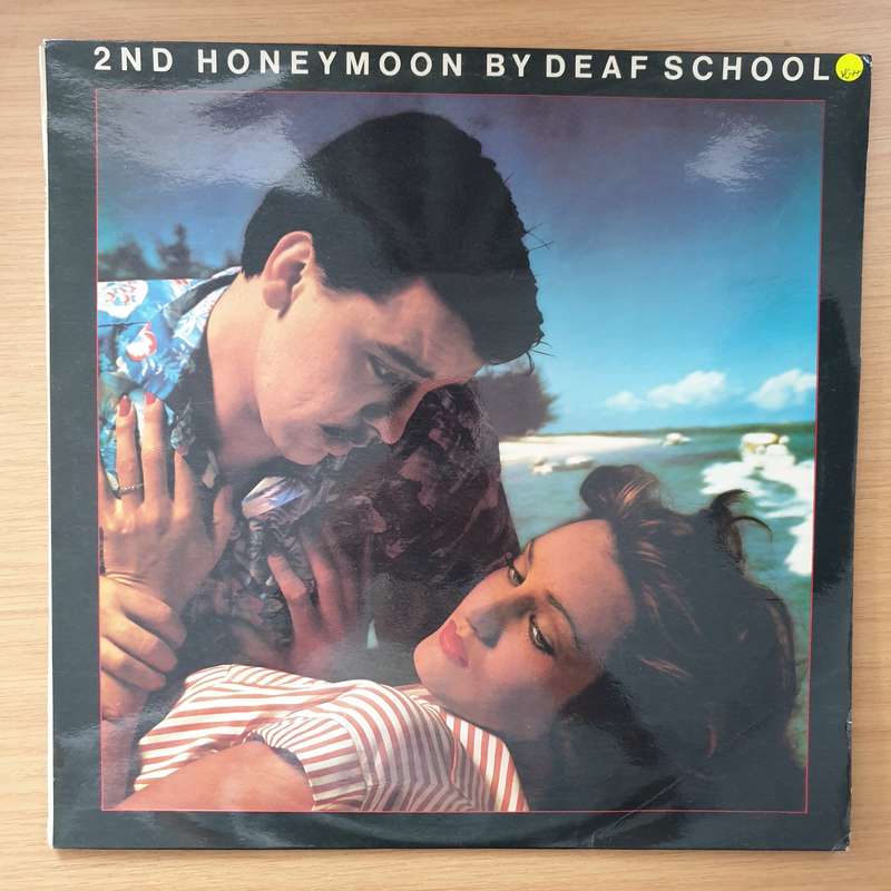 Deaf School  2nd Honeymoon - Vinyl LP Record - Very-Good+ Quality (VG+)