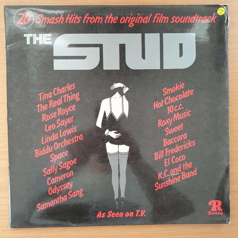 The Stud - 20 Smash Hits from The Original Movie Soundtrack  - Vinyl LP Record - Very-Good Qualit...