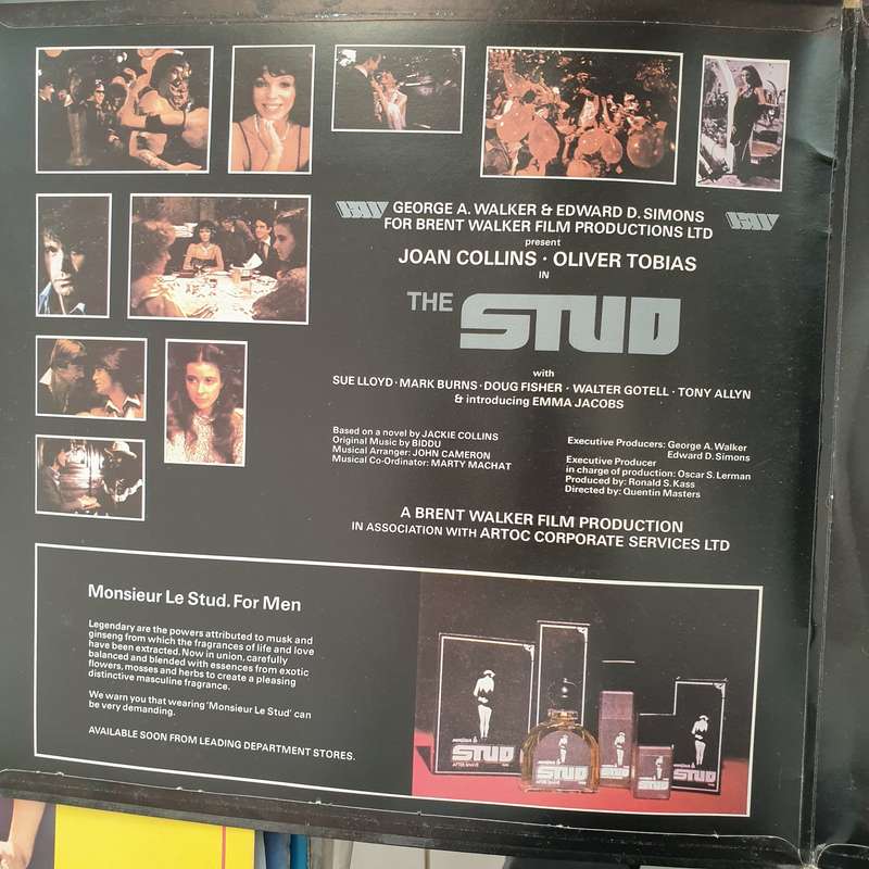 The Stud - 20 Smash Hits from The Original Movie Soundtrack  - Vinyl LP Record - Very-Good Qualit...