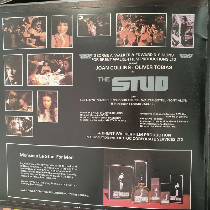 The Stud - 20 Smash Hits from The Original Movie Soundtrack  - Vinyl LP Record - Very-Good Qualit...
