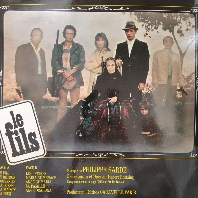 Philippe Sarde  Le Fils - Vinyl LP Record - Very-Good+ Quality (VG+) (verygoodplus) (D)