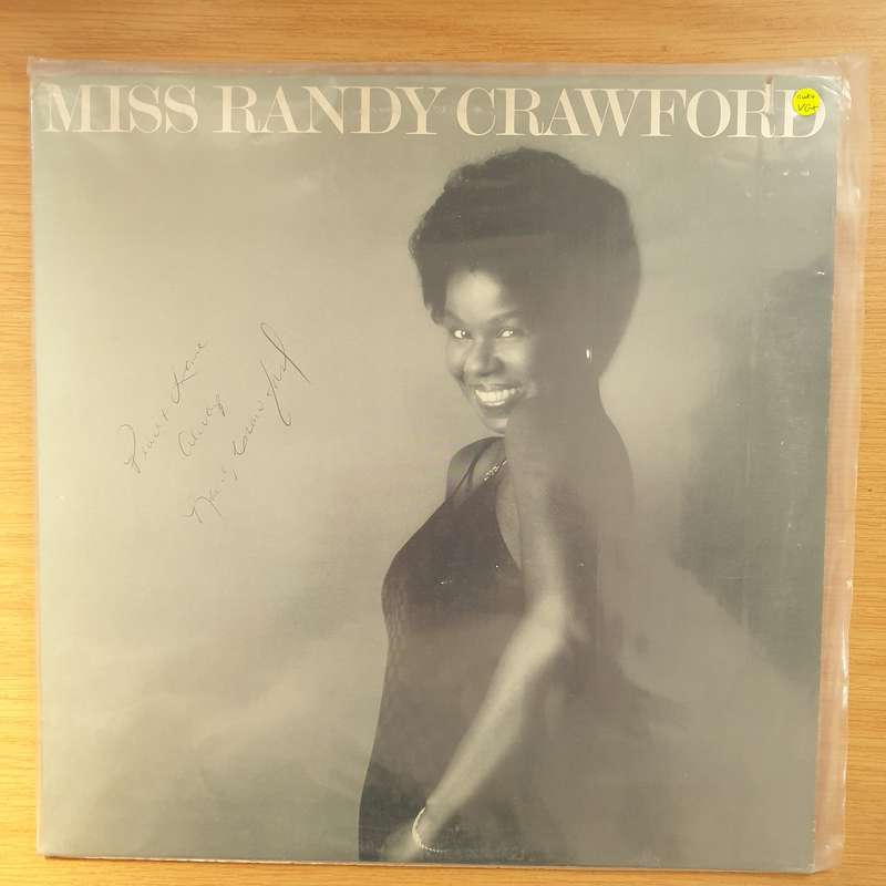 Randy Crawford  Miss Randy Crawford (Autographed) - Vinyl LP Record - Very-Good+ Quality (VG+)...