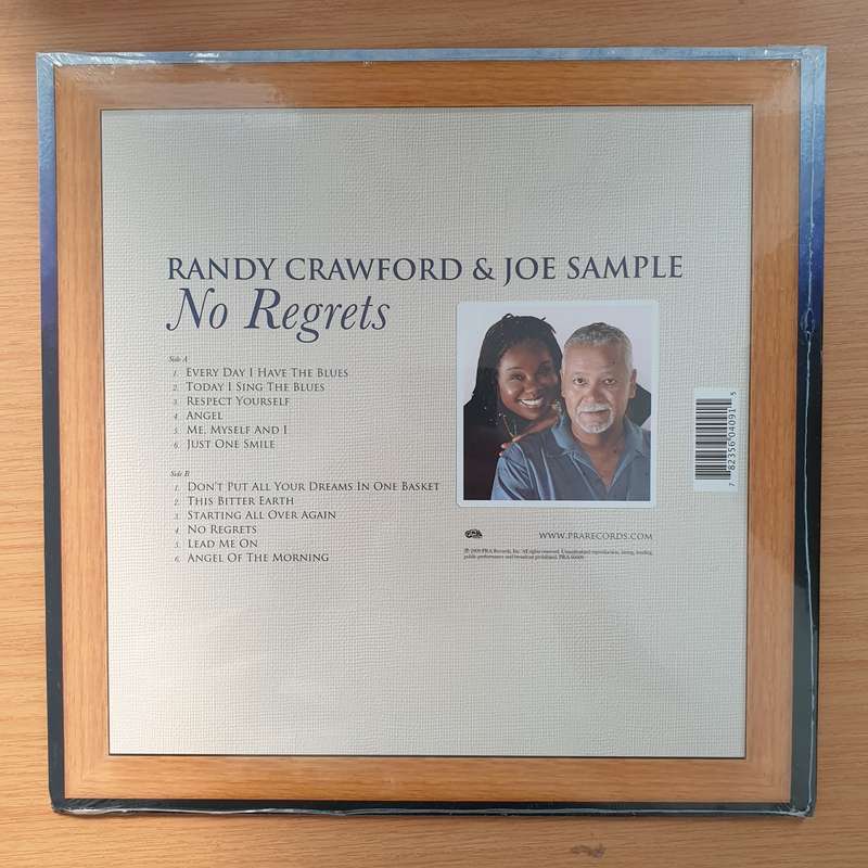 Randy Crawford & Joe Sample  No Regrets - Vinyl LP Record - Sealed