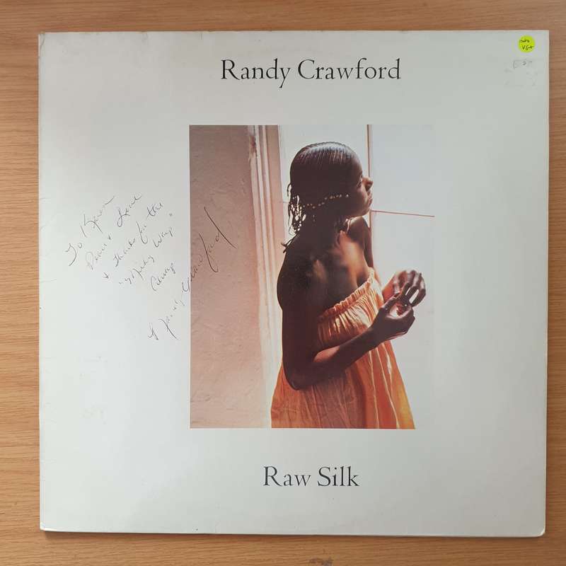 Randy Crawford  Raw Silk (Autographed) - Vinyl LP Record - Very-Good+ Quality (VG+) (verygoodp...