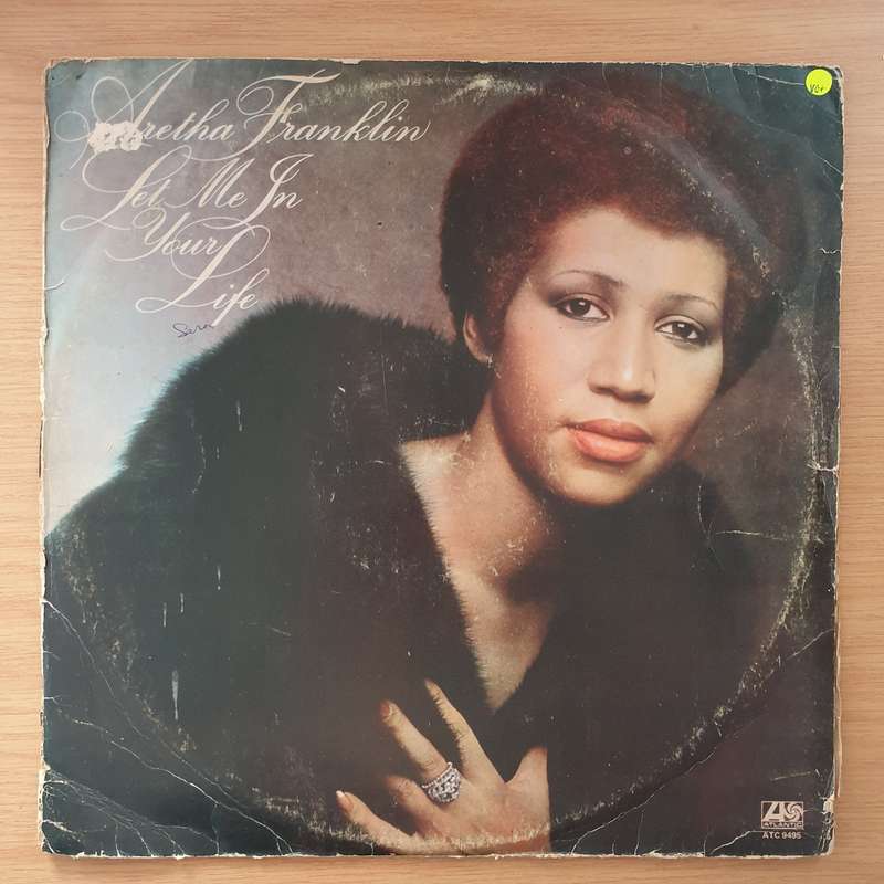 Aretha Franklin  Let Me In Your Life  - Vinyl LP Record - Very-Good+ Quality (VG+) (verygoodplus)