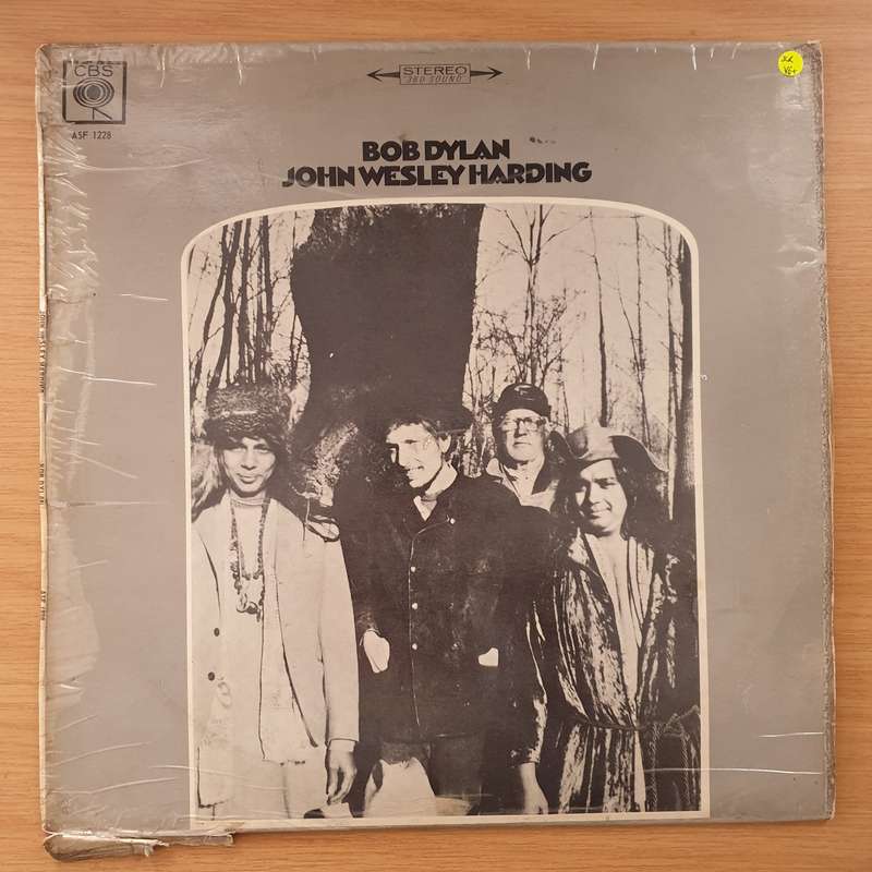 Bob Dylan  John Wesley Harding  Vinyl LP Record - Very-Good+ Quality (VG+) (verygoodplus)