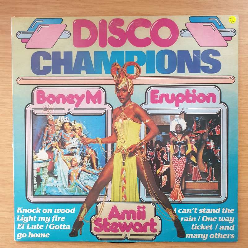 Disco Champions - Boney M/ Eruption/ Amii Stewart  Vinyl LP Record - Very-Good+ Quality (VG+) ...