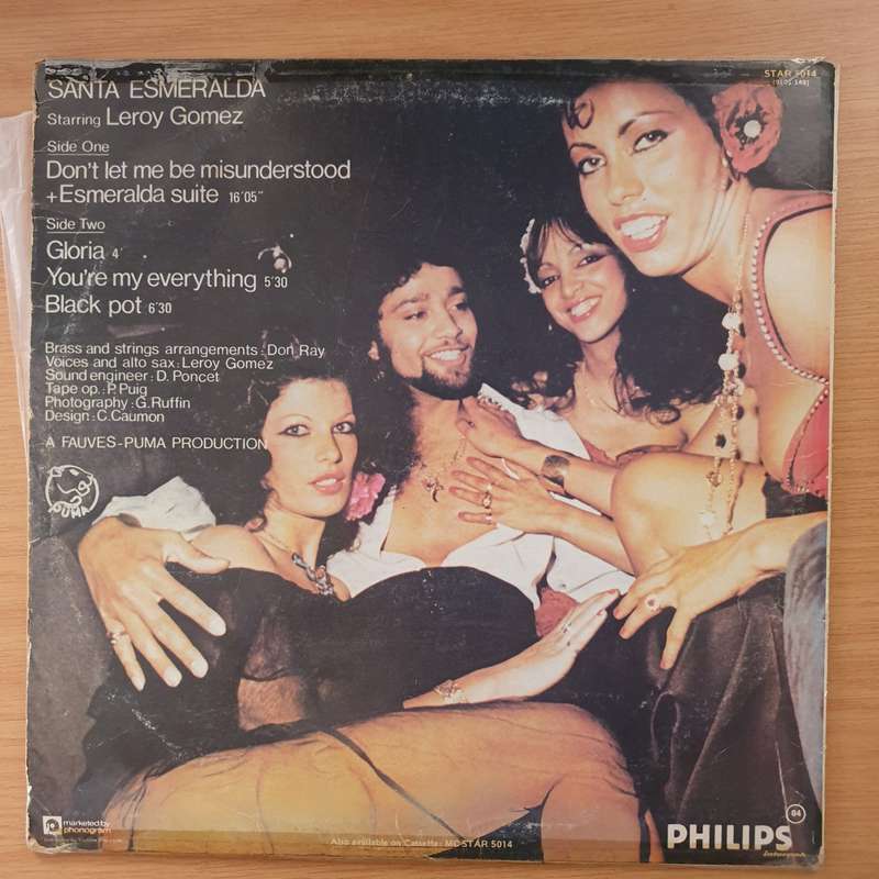 Santa Esmeralda Starring Leroy Gomez- Don't Let Me Be Misunderstood - Vinyl LP Record (VG-)
