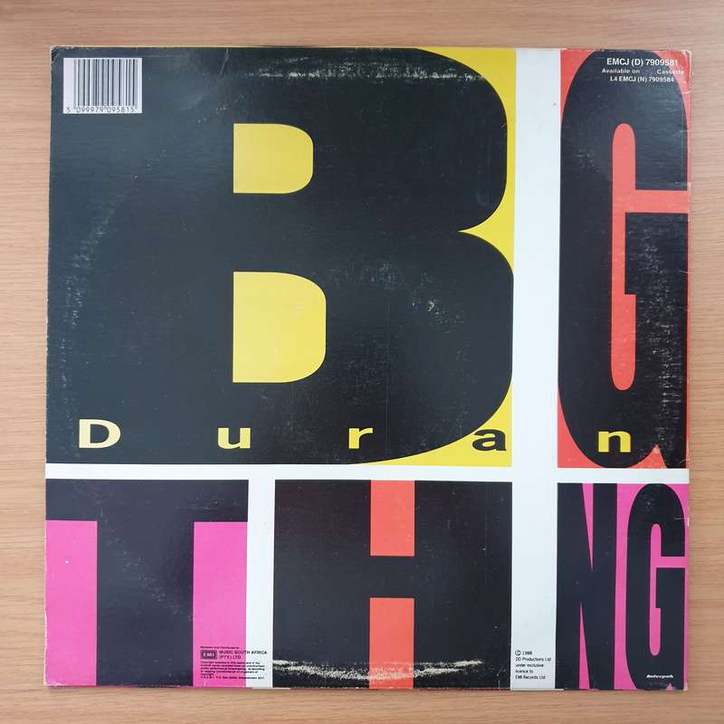 Duran Duran - Big Thing  Vinyl LP Record - Very-Good+ Quality (VG+) (verygoodplus)