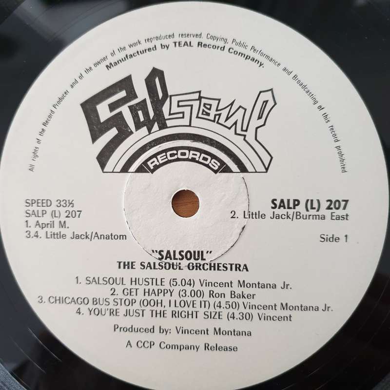 The Salsoul Orchestra  Salsoul Orchestra   Vinyl LP Record - Very-Good+ Quality (VG+) (very...