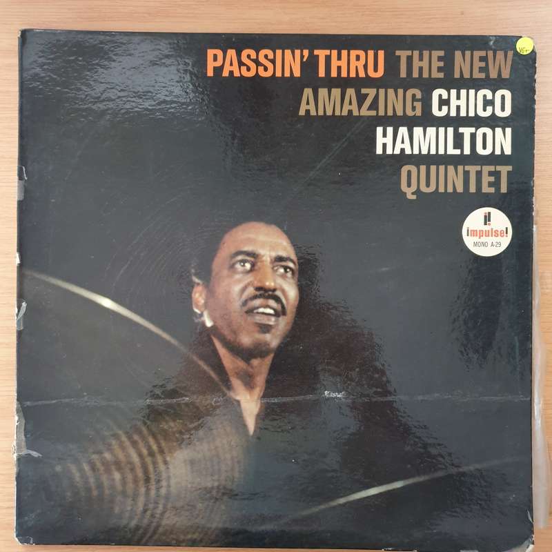 The Chico Hamilton Quintet  Passin' Thru   Vinyl LP Record - Very-Good+ Quality (VG+) (very...