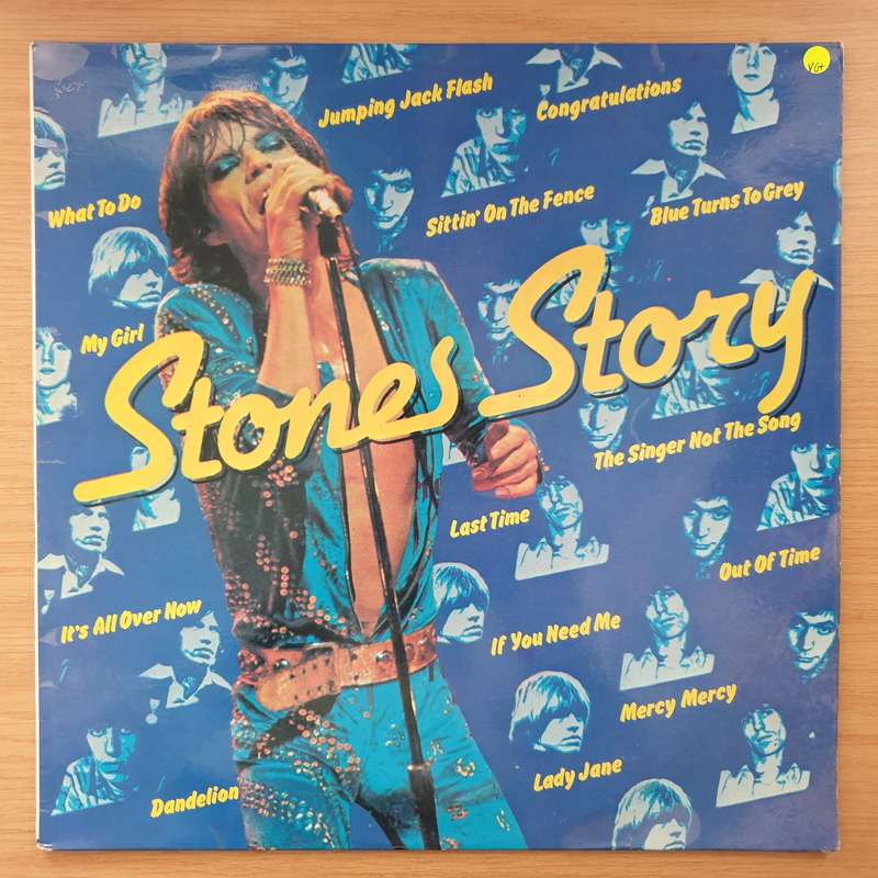 The Rolling Stones  The Stones Story   Vinyl LP Record - Very-Good+ Quality (VG+) (verygood...