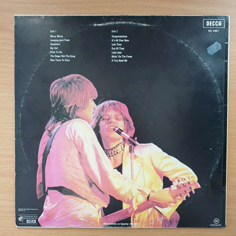 The Rolling Stones  The Stones Story   Vinyl LP Record - Very-Good+ Quality (VG+) (verygood...