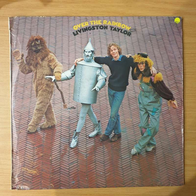 Livingston Taylor  Over The Rainbow   Vinyl LP Record - Very-Good+ Quality (VG+) (verygoodp...