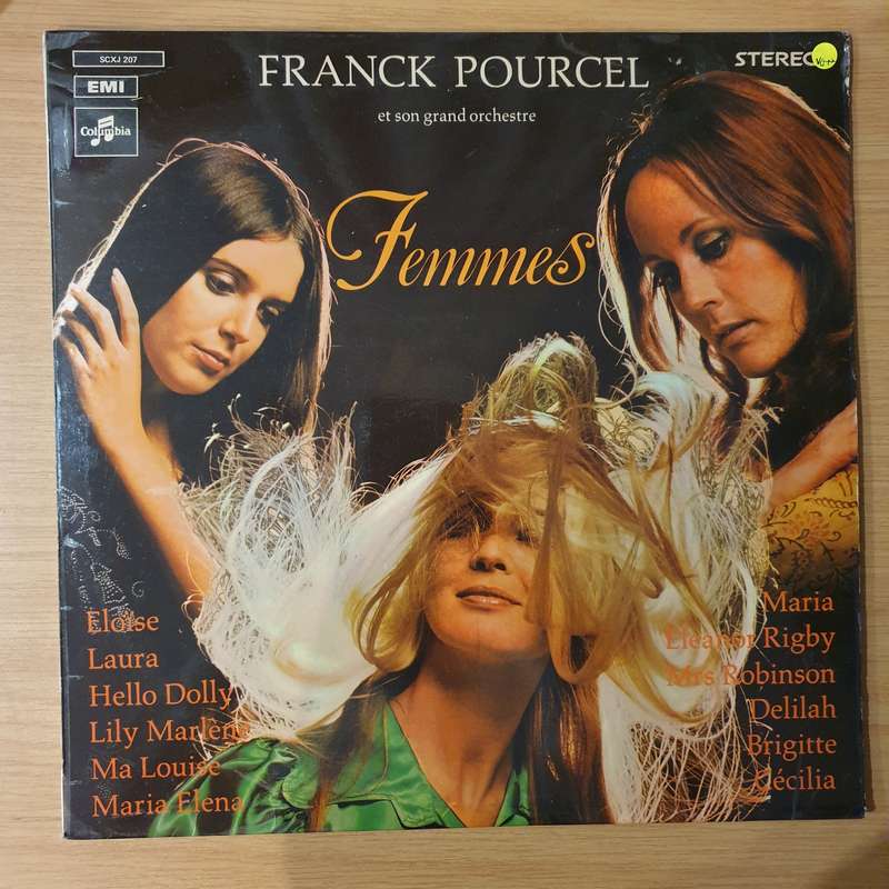Franck Pourcel  Femmes  Vinyl LP Record - Very-Good+ Quality (VG+) (verygoodplus)