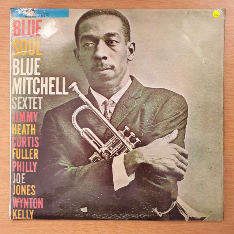 Blue Mitchell Sextet  Blue Soul  Vinyl LP Record - Very-Good+ Quality (VG+) (verygoodplus) (D)