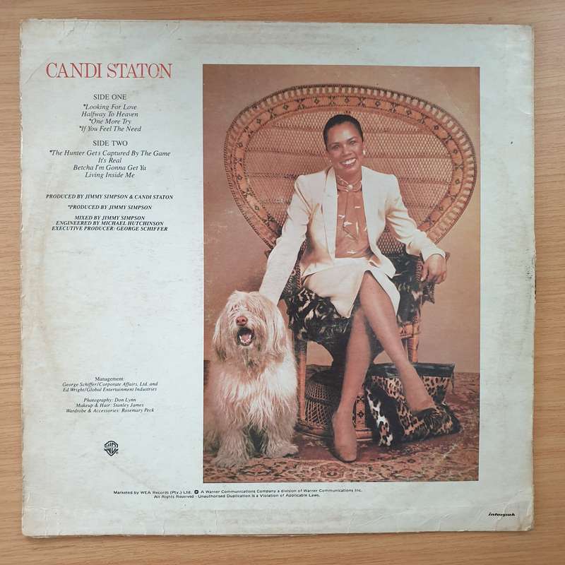 Candi Staton  Candi Staton - Vinyl LP Record - Very-Good Quality (VG)  (verry)