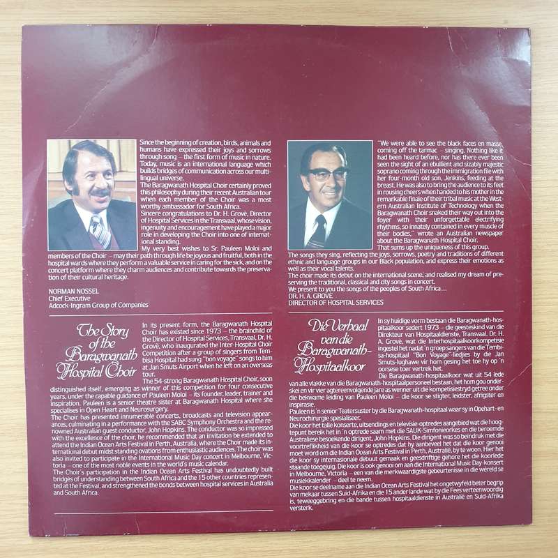 The Baragwanath Hospital Choir - Recorded Live at the Indian Ocean Arts Festival - Sep 1979  V...