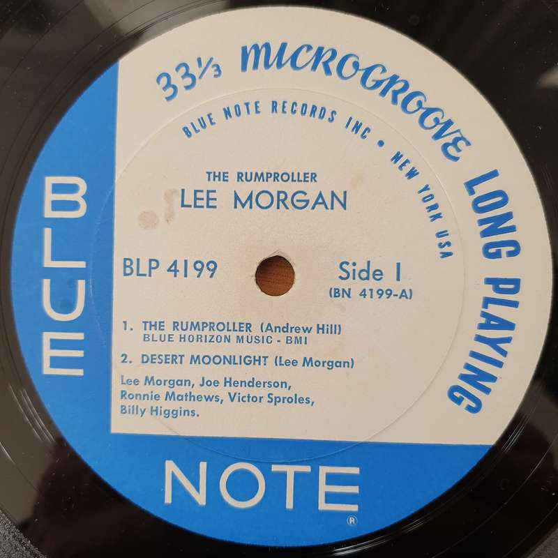 Lee Morgan  The Rumproller  Vinyl LP Record - Very-Good+ Quality (VG+) (verygoodplus) (D)