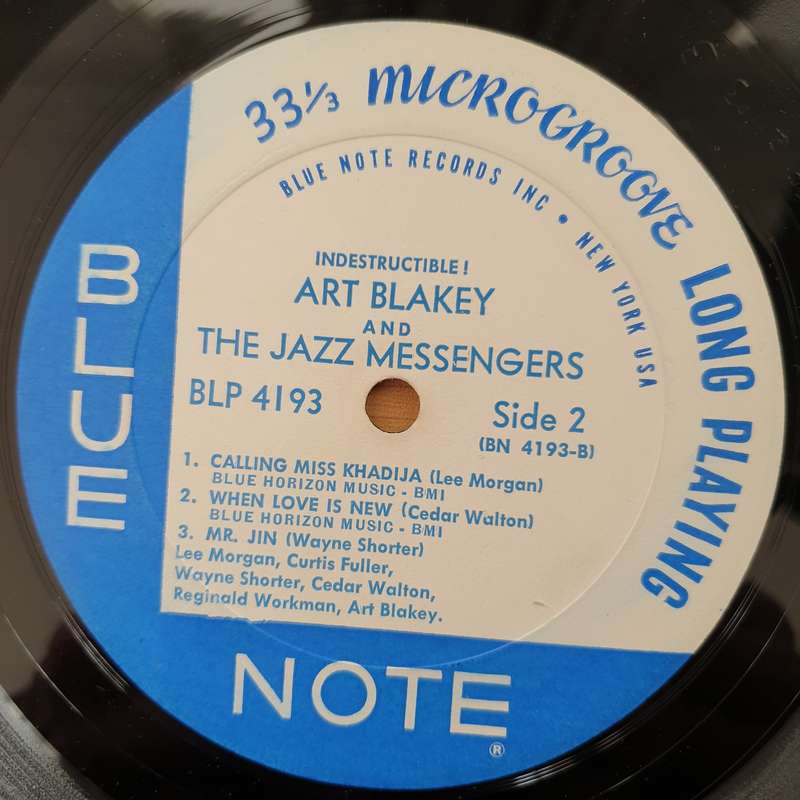 Art Blakey & The Jazz Messengers  Indestructible  Vinyl LP Record - Very-Good+ Quality (VG+...
