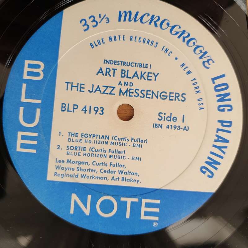 Art Blakey & The Jazz Messengers  Indestructible  Vinyl LP Record - Very-Good+ Quality (VG+...