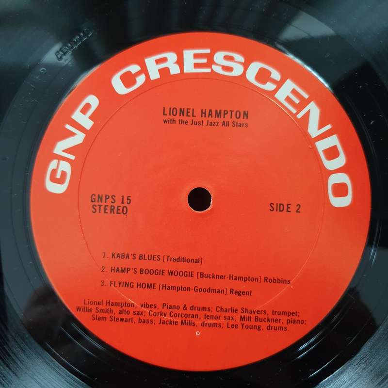 Lionel Hampton And The Just Jazz All Stars  Lionel Hampton And The Just Jazz All Stars - Vinyl...