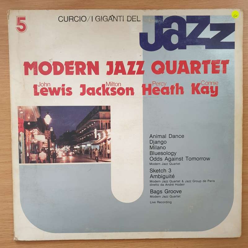 Modern Jazz Quartet - John Lewis, Milton Jackson, Percy Heath, Connie Kay  I Giganti Del Jazz ...