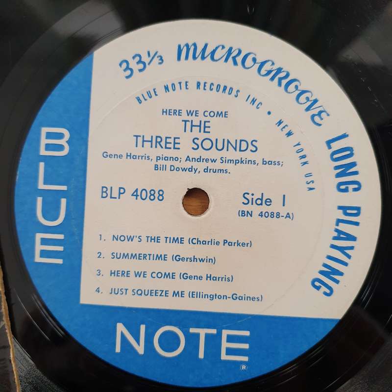 The 3 Sounds  Here We Come - Vinyl LP Record - Good+ Quality (G+) (gplus)