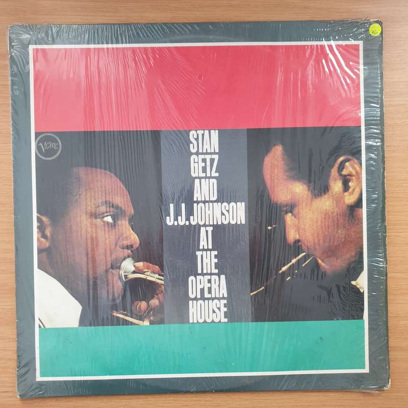 Stan Getz And J.J. Johnson  At The Opera House - Vinyl LP Record - Very-Good+ Quality (VG+) (v...