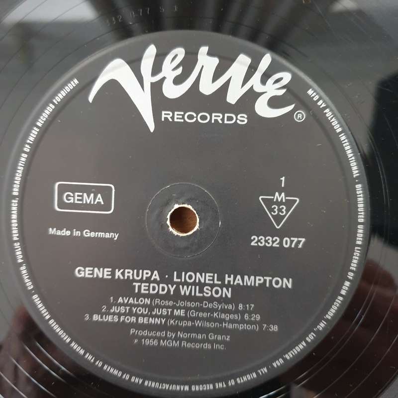 Gene Krupa /Lionel Hampton /Teddy Wilson  Gene Krupa  Lionel Hampton  Teddy Wilson (Germ...