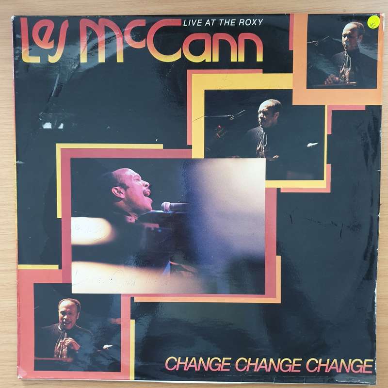 Les McCann  Change, Change, Change (Live At The Roxy) - Vinyl LP Record - Very-Good Quality (V...