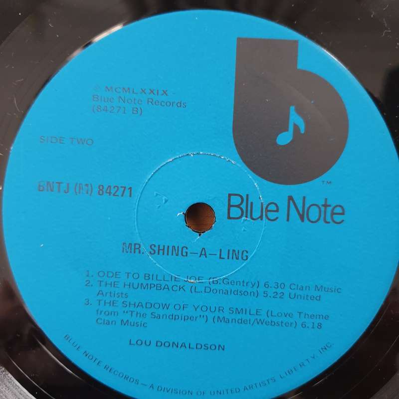 Lou Donaldson  Mr. Shing-A-Ling - Vinyl LP Record - Very-Good+ Quality (VG+) (verygoodplus)