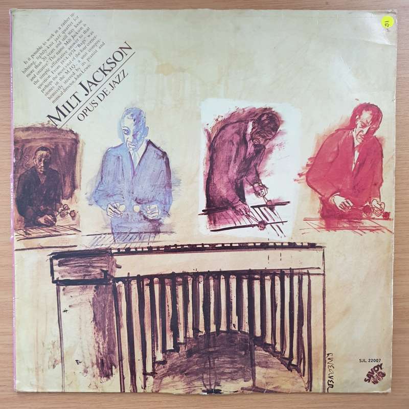 Milt Jackson  Opus De Jazz - Vinyl LP Record - Very-Good- Quality (VG-) (minus)