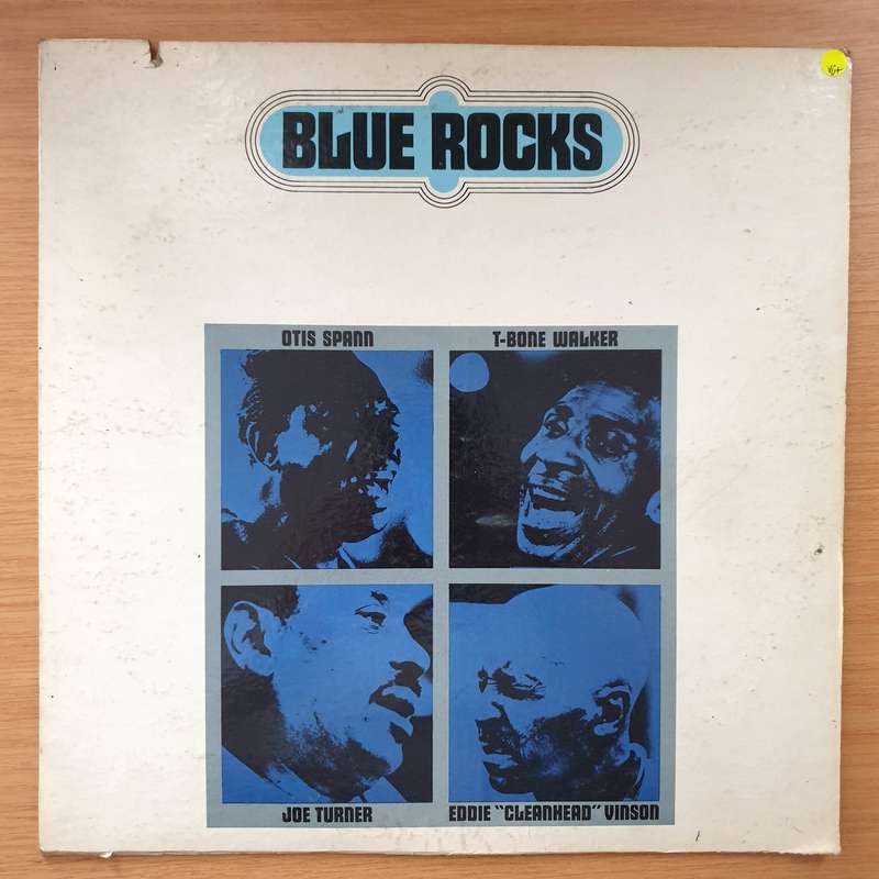 Blue Rocks - Otis Spann/T-Bone Walker/Joe Turner/Eddie Cleanhead Vinson - Vinyl LP Record - Very-...