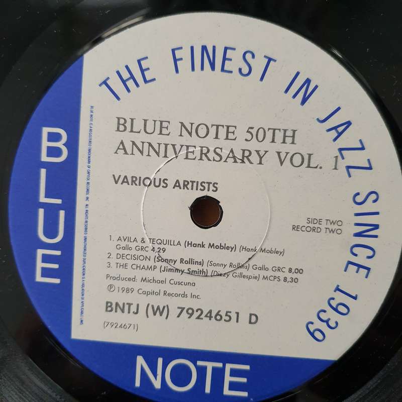 Blue Note 50th Anniversary Collection - Volume 1 "From Boogie To Bop" 1939-1956  Vinyl LP Reco...
