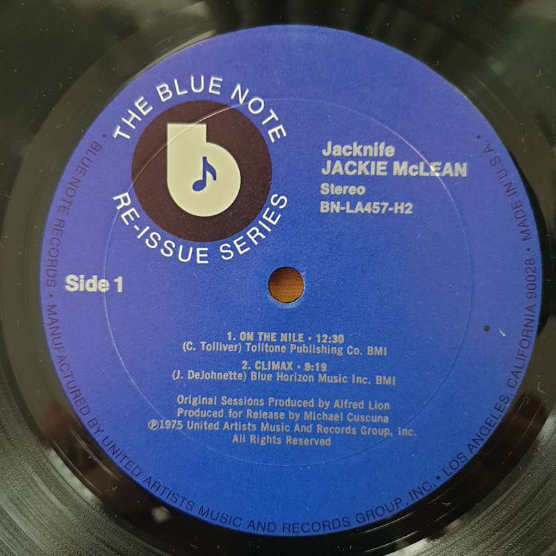 Jackie McLean  Jacknife  - Vinyl LP Record - Very-Good+ Quality (VG+) (verygoodplus)