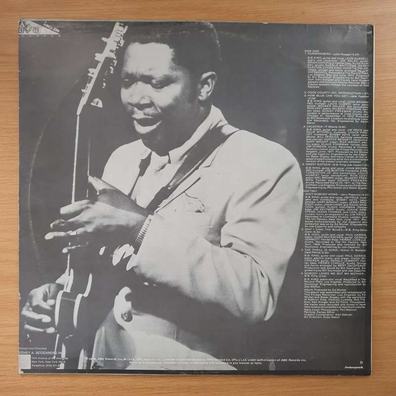 B.B. King  The Best Of B.B. King - Vinyl LP Record - Very-Good+ Quality (VG+) (verygoodplus)