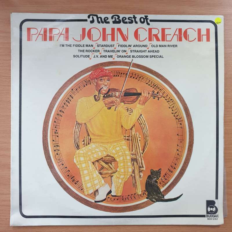 Papa John Creach - The Best of Papa John Creach - Vinyl LP Record - Very-Good+ Quality (VG+) (ver...