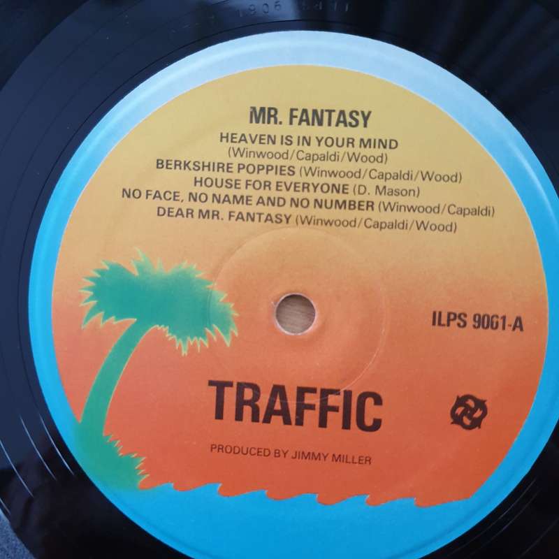 Traffic  Mr. Fantasy - Vinyl LP Record - Very-Good+ Quality (VG+) (verygoodplus)