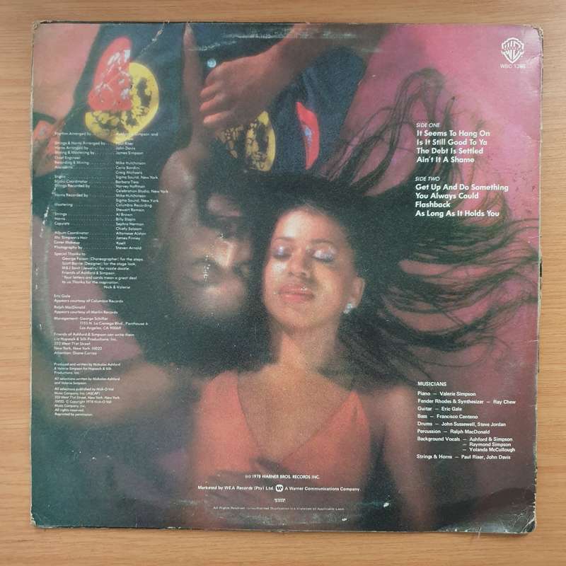 Ashford & Simpson  Is It Still Good To Ya - Vinyl LP Record - Very-Good+ Quality (VG+) (verygo...