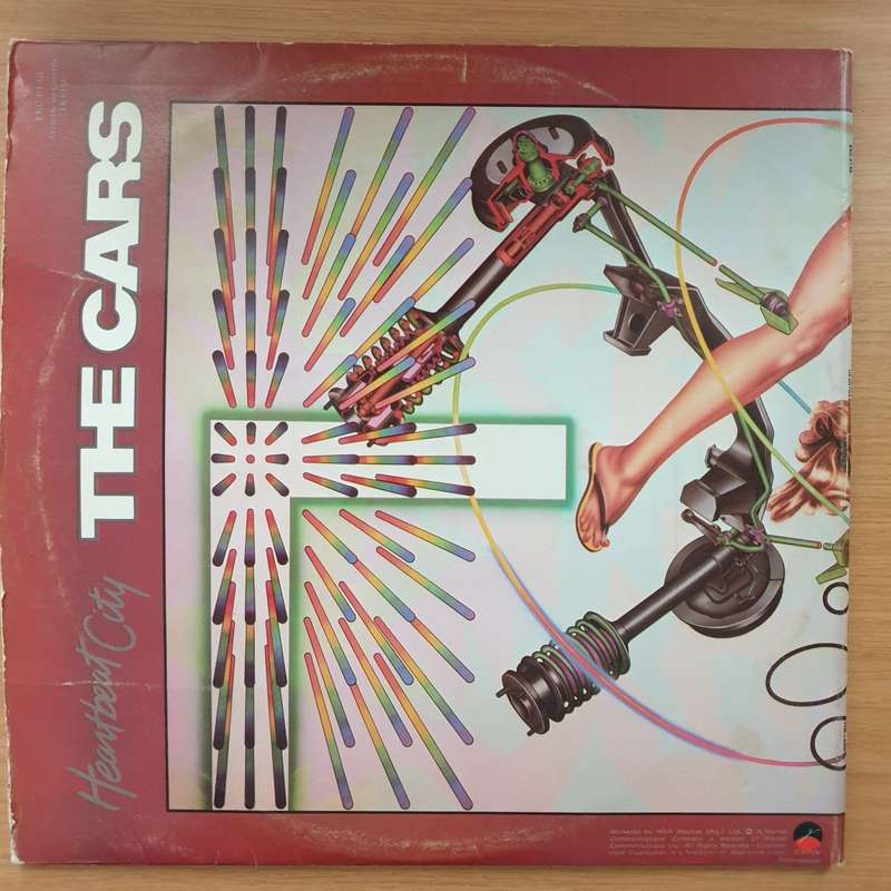 The Cars - Heartbeat City - Vinyl LP Record - Very-Good+ Quality (VG+)