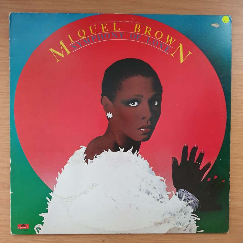 Miquel Brown  Symphony Of Love - Vinyl LP Record - Very-Good+ Quality (VG+) (verygoodplus)