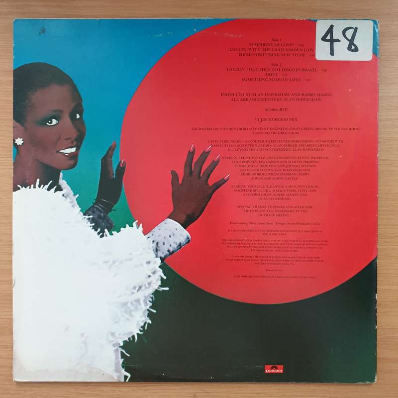 Miquel Brown  Symphony Of Love - Vinyl LP Record - Very-Good+ Quality (VG+) (verygoodplus)