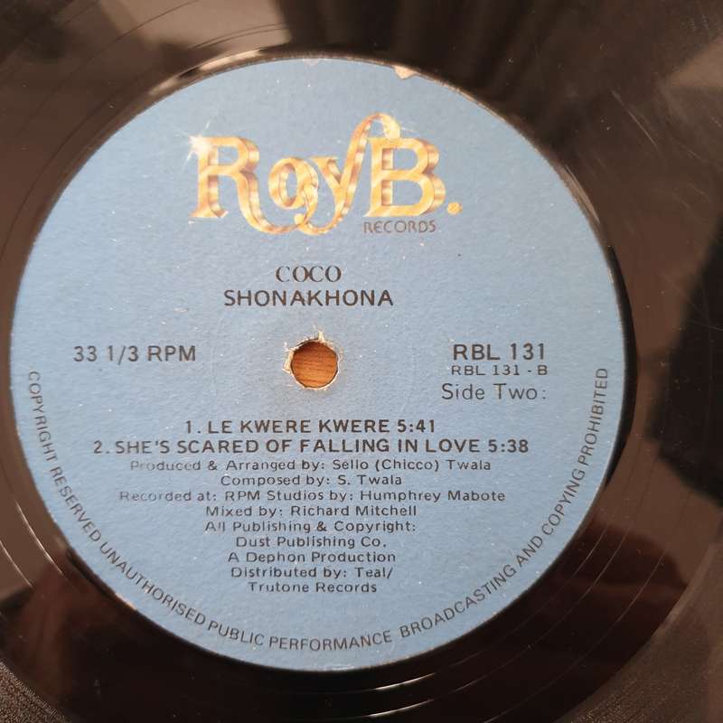 Coco   Shonakhona   Vinyl LP Record - Fair Quality (Fair)